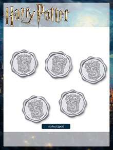 5 Stücke Harry Potter-Themen Siegelwachs Aufkleber. Diese sind erschwingliche Partybevorzugungen, perfekt um die Partyatmosphäre zu verbessern. - Einheitsgröße - Übersicht 7