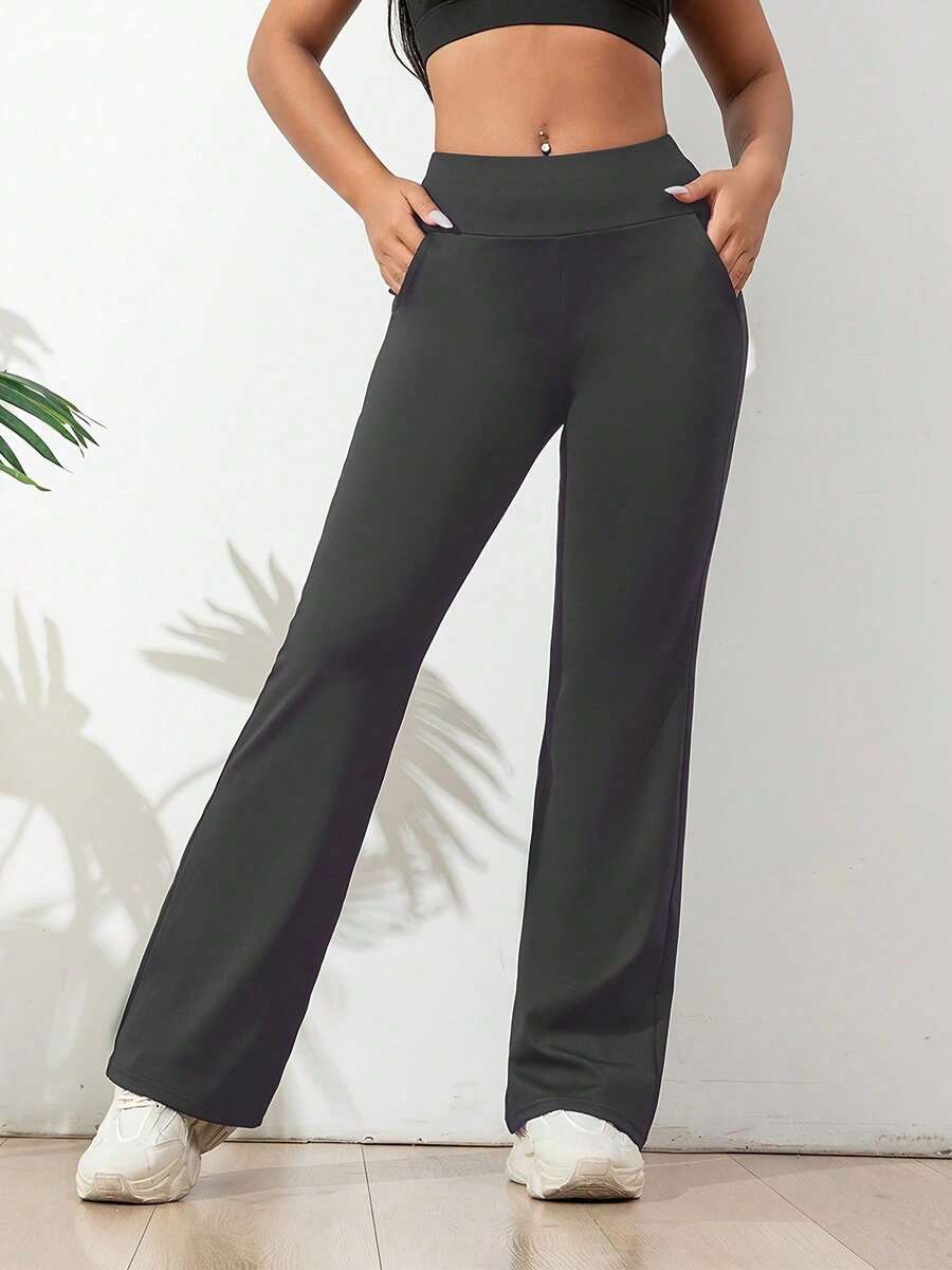 Winter Outfit,Date Night LookTop Choices For Day Gifts,New Style Sport Pants -  Must-Have For Women.Sport Base Layer Pants For Running And Yoga - Xám - Xem 1