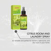 Citrus Scented Air Freshener Spray, Refreshing Indoor Air Freshener Suitable For Multiple Scenarios, Long-Lasting Fragrance, Portable - A - View 7