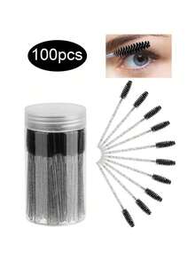 50/100支装 睫毛嫁接化妆用一次性睫毛刷 螺旋刷 微型睫毛膏刷 梳子 批发 - 彩色 - 查看 9