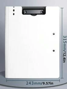 2pcs Secretary Clip, Student Writing Board, Storage Book Clip, Foam Board - A4 - View 3