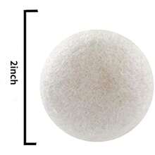 3/5/6个装可重复使用羊毛烘干球，衣物柔顺剂，洗衣绒烘干球套装，家用烘干机/洗衣机适用，6厘米 - 多色 - 查看 3