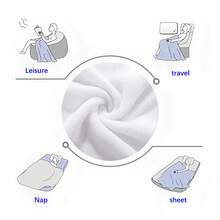Printed Flannel Blanket, Soft Lightweight All Season Air Conditioner Blanket, Portable Warm Cover Blanket For Student Dormitory Bedroom Sofa Decor - Multicolor - View 8