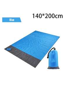 1pc Ultimate Waterproof Beach Mat, With Drawstring Pocket, Super Portable, Durable, Quick Folding, Suitable For Outdoor Camping, Home Use, Waterproof, Easy To Clean, Made Of Polyester - Multicolor - View 20