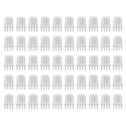 50Pcs KF2510 Connector 2.54MM Male Pin Header 4Pin Fan Connector For ASIC Miner S9 Z9 Z15 L3+ DR3 T2T A9 A1 A10