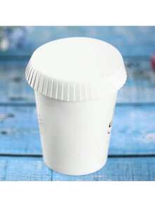 1/100个一次性白色纸杯盖,可堆叠,适用于旅行杯,也适用于咖啡、茶、果汁杯,是派对、野餐、咖啡馆、餐饮、旅行和活动的理想之选,冷热饮皆宜,保持饮品清洁卫生,是馈赠亲友的绝佳礼物,也是生日、周年纪念日、情人节、圣诞节、万圣节、教师节、毕业典礼、返校季、感恩节等各种场合的完美之选。 - 彩色 - 查看 10