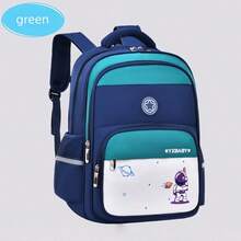 1个适合3-9岁儿童的男女通用学生背包，2个主隔层，2个带拉链的侧袋，科学的分层设计。时尚款式，可调节肩带和拉链封口，可调节胸带防止肩带滑落。四面高可见度反光材料，确保夜间安全。 - 書包 - 查看 14