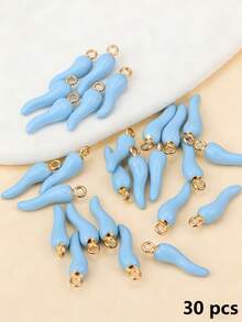 [Quantity] Pcs Vivid Multicolor 3D Red Chili Pendant, Suitable For DIY Earrings, Necklace, Bracelet And Keychain - Spicy Style Jewelry Making Accessories, Jewelry Making Charm - Chili - View 28