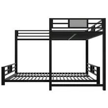 Kids Bed Frames, Headboards & Footboards - Black + Metal + 140cm*200cm - View 10