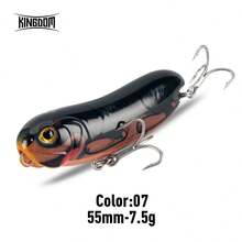 Mồi câu cá nổi 3D Z-Dog KINGDOM 1PC với hệ thống tạo tiếng kêu, trọng lượng 4.5g/7.5g/11.5g/19g, góc vào nước hoàn hảo, chất liệu ABS, dùng cho nước ngọt và nước mặn. - Nhiều màu - Xem 16