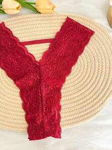 1 chiếc quần lót bikini tanga gợi cảm, dây chéo, đính pha lê và chữ cái tùy chỉnh, quần lót G-string cá nhân hóa, quà tặng cho bạn bè, người yêu, bạn gái vào ngày Valentine, Giáng sinh, Halloween, Lễ Tạ ơn, Sinh nhật, Kỷ niệm. - Nhiều màu - Xem 5