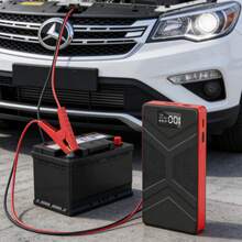 1 Peça Auxiliar de Partida Multifuncional Ultrafino para Carro, Carregador de Bateria Portátil, Fonte de Energia de Emergência para Veículo Parado - Multicolorido - Visão 9