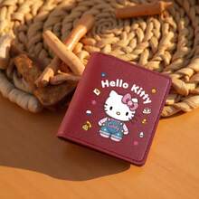 Sanrio 1个Hello Kitty迷你卡包，女士适用，可作钱包、身份证收纳包和驾驶证收纳包 - 彩色 - 查看 10