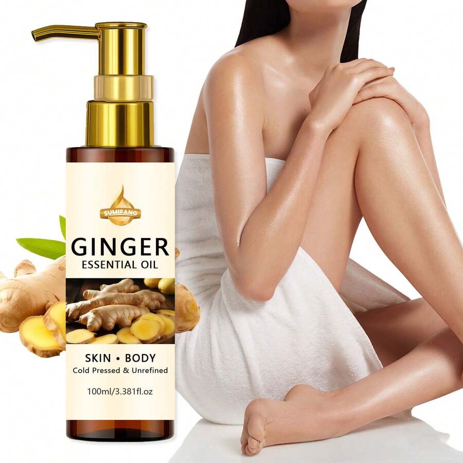 SUMIFANG 100毫升生姜按摩油，成分温和不刺激，适合所有肤质。有助于放松身心，缓解皮肤干燥，令肌肤更光滑柔嫩。 - 生薑 - 查看 1