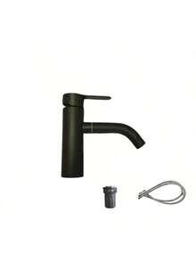 Modern Stainless Steel Bathroom Faucet - Hot & Cold Dual Water, Water-Saving Splash-Proof Design, Stylish Finish, Durable Bathroom Sink Fixture Accessory - Multicolor - View 12