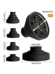 1/2/3PCS Travel-Friendly Hair Curl Diffuser With Free Storage Bag, Suitable For Curly, Wavy, And Spiral Hair - Salon-Grade Hair Dryer Accessory, Heat-Free Volumizing Tool | Define Natural Curls With This Lightweight Diffuser, Ideal For Home And Travel Use.Exquisitely Crafted, It's Specially Designed For Holiday Hairstyling-Perfect For Christmas, New Year, And Other Festive Occasions. A Must-Have To Create Flawless Hairstyles. - Multicolor - View 7