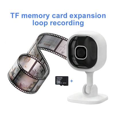 1080P HD Wireless WiFi Home Security Network Surveillance Camera With Night Vision And Two-Way Audio