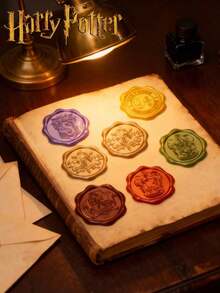 5 Stücke Harry Potter-Themen Siegelwachs Aufkleber. Diese sind erschwingliche Partybevorzugungen, perfekt um die Partyatmosphäre zu verbessern. - Einheitsgröße - Übersicht 3