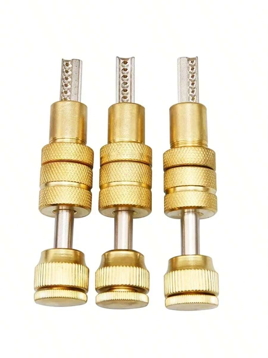 Newest GOSO Original Two-Row Semi Circle Keyway 11 Pins Dimple A.B KABA Locksmith Toolkit Tools Spring Loaded Bump Lock Tools