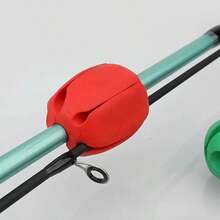 5 Fishing Rods And Ball Clamps, Fishing Rod And Ball Protectors, Fishing Rod And Ball Baits, Lightweight, With Five-Hole Design, Fishing Rod Fixing Kit, Fishing Rod Straps, Fishing Rod And Ball Kits - Mixed color - View 8
