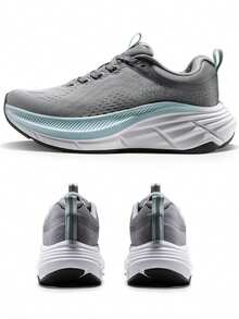 Comfortable Women's Walking Shoes With Cushioning ActiveBreeze Non-Slip Running And Tennis Sneakers | Breathable Athletic Shoes For Gym Workouts - Grey - View 3