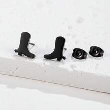 1Pair Fashion Boot Cowboy ,Earring Party Jewelry,Cute Daily Gifts,Minimalist Jewelry,Valentine's Day Gift - GED646 - View 5