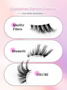 Rikuaild False Eyelashes - Half Eye-Cross - View 5