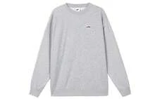 Nike Sportswear Men's Crew Neck Long Sleeve Sweatshirt With Embroidered Logo, Light Grey - Light Grey - View 12