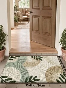 1 buah Keset Bermotif 3D, Karpet Wol dengan Desain Tanaman Hijau Segar, Cocok untuk Kamar Mandi, Dapur, Luar Ruangan, Dalam Ruangan, Lorong, Kamar Tidur, Ruang Tamu, Samping Tempat Tidur, Dapat Dicuci dengan Mesin, Mudah Dibersihkan, Bagian Bawah Anti Selip, Cocok untuk Dekorasi Kamar Tidur Musim Dingin, Dekorasi Liburan Hari Valentine, Aksesori Kamar Mandi Penting, Set Dekorasi Ruangan, Keset Karpet Dekoratif Luar Ruangan - MultiWarna - View 14