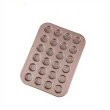 Deluxe 24 Mini Cheesecake Cup Cake Tray Non Stick Muffin Cupcake Baking Tin Pan - Rose gold - View 4