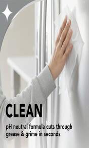 Weiman Stainless Steel Cleaner, 30 Count Cleaning Wipes, Removes Dirt, Grime, And Grease, No Streaks Or Residue, Stainless Steel Polish For A Sparkling Clean And Shiny Surface, Cleaning Supplies - ColorB - 查看 4