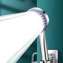 Household Bathroom Shower Pressurized Handheld Showerhead Set, Home Bathing Shower With Pressurized Water, Compatible With Water Heaters And Bathroom Heaters, Slightly Flawed - Portable - View 3