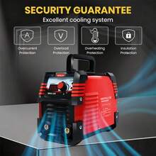 Inverter Welding Plant For Mini Welding Machines Portable MMA TIG Welding Machine Wanse - Red - View 3
