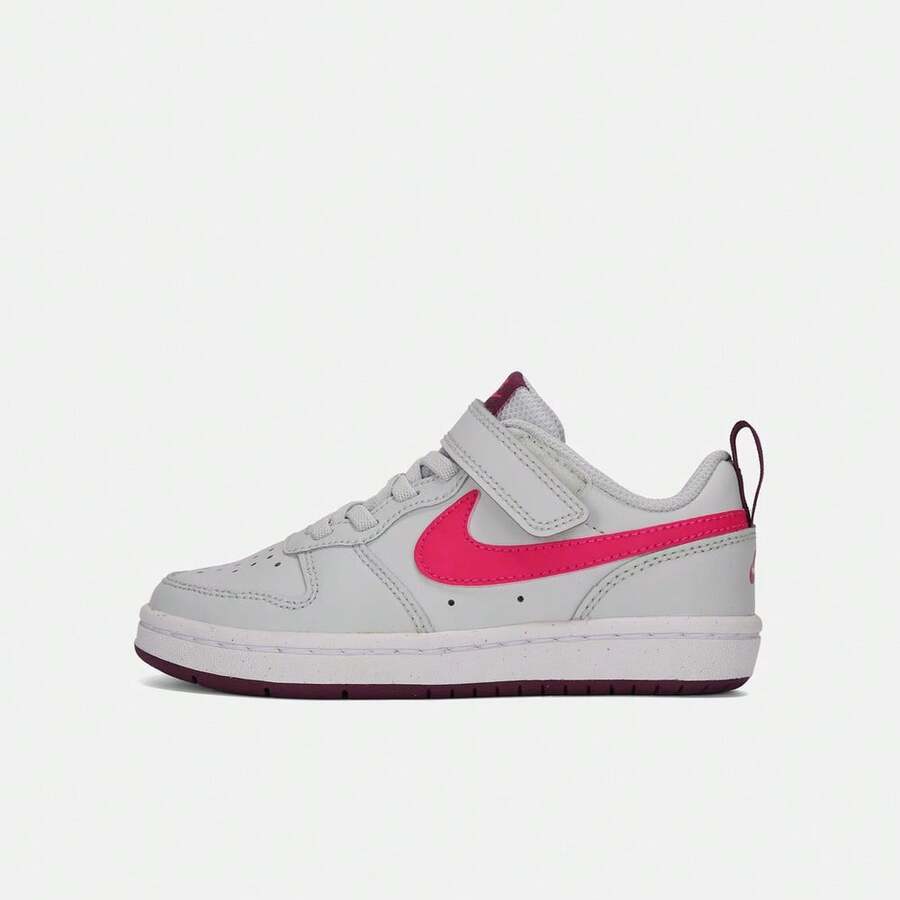 Nike 耐克幼儿 COURT BOROUGH LOW 2 (PSV) 休闲低帮鞋 BQ5451-015 - 紫灰色 - 查看 1
