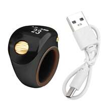 Thumb Roller Counter With OLED Display & USB-C Charging, Adjustable Ring 18mm 20mm 22mm Silent 99999 Tally - Mixed Colors - View 12