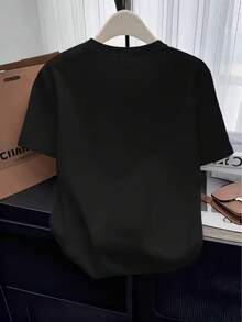 Black T Shirt Jesus Is King Bible Verse John 146 Christian Faith Statement For Women Casual Wear Daily Outfit Church Attire - 黑色 - 查看 3