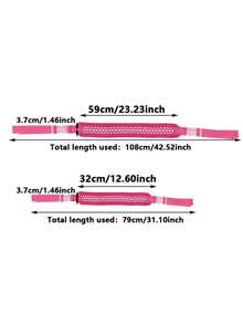 Bohemian Style Nylon Adjustable Wide Strap Multifunctional Suspenders Holiday Essential Beach Essentials Purse Extender Cute Girly Stuff - Multicolor - View 2