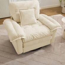Living Room Chairs - Beige + Upholstered + 1 Seat - View 7