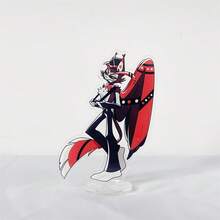 1个动漫亚克力立牌模型 - 动态角色姿势，桌面装饰，游戏玩家和动漫迷的理想礼物，充满活力的动漫风格装饰，送给朋友和动漫爱好者的完美礼物，动漫配件，友谊礼物，趣味设计，动漫角色工艺品，色彩缤纷，DIY办公室装饰，现代风格 - 彩色 - 查看 18