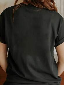Herren-T-Shirt 1 Stück, Unisex schwarzes T-Shirt mit klassischem Vintage-90er-Jahre-Montreal-Canadiens-Motiv, Retro-Hockey-Design, Bootleg-Geschenk, Sommer-Herren-Edition. - Schwarz 2 - Übersicht 3