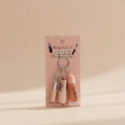 MIAMAKE Mia Make Kit Chaveiro SOS Make Up Nude ou Rosa