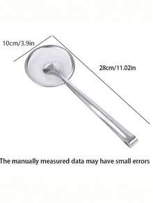 1/2 件装优质不锈钢多功能油炸食品夹，带滤网，坚固耐用，耐热，是煎炸、烧烤等厨房烹饪的理想之选。 - 銀色 - 查看 6