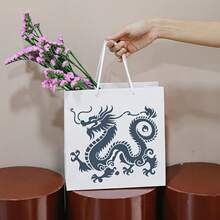 4pcs Mythical Beast Painting Templates - Dragon Shaped Reusable Plastic Painting Stencils (7.87*7.87 Inches), Exclusive Design! Professional Painting Template Set To Inspire Your Artistic Creativity! - 4 Mythical Beast Drawing Templates - View 5