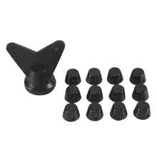 12 PCS Football Boot Spikes Professional Soccer Boot Cleats M5 Replacement Studs With Wrench Track Shoes Spikes 10mm - 1PC - 查看 1