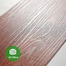 50片光滑PVC自粘地板砖，木纹翻新，加厚耐磨，适用于水泥地面，防水防油，适用于老房子、出租房、厨房、阳台、客厅、卧室、书房等。 - 45*15cm - 查看 5