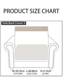 1pc Plush Velvet Sofa Slipcover, Non-Slip & Durable Stretch Sofa Cover, Machine Washable, Suitable For Living Room & Bedroom - Yuanxiang - White - View 9