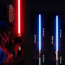 New Upgrade Lightsabers With Super Cool Red Blades 34 Sounds Effects & 12 Light Modes For Halloween Gifts & Role-Playing Party Games Infinite Colors Change Flash On Clash  # Gadgets # Techgadgets # Coolgadgets # Flashlights # Gadgetlovers # Razorblades # Newgadgets # Lightbulbs # Gaming Gadgets # Funnygadgets - RGB-LK - 查看 6