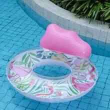 Children's Swim Ring With Seat Backrest, Inflatable Swim Ring Suitable For Summer Beach Outdoor Children's Swimming - Multicolor - View 3