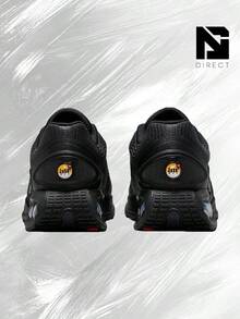 Nike Air Max Dn Black Metallic Grey – Men's Lifestyle Sneakers – Shoes For Man -Vintage-Spring & Summer-Inspired Running Shoes, Shock-Absorbing Comfort, Gym To Streetwear Casual Wear-Mother's Day Gifts-Father's Day Gift– DV3337 006 - Black/Black/Black/Metallic Dark Grey - 查看 4