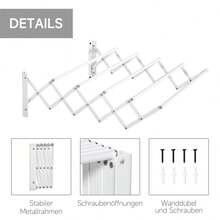 Telescopic Clothes Drying Racks - 1 - Görünüm 4
